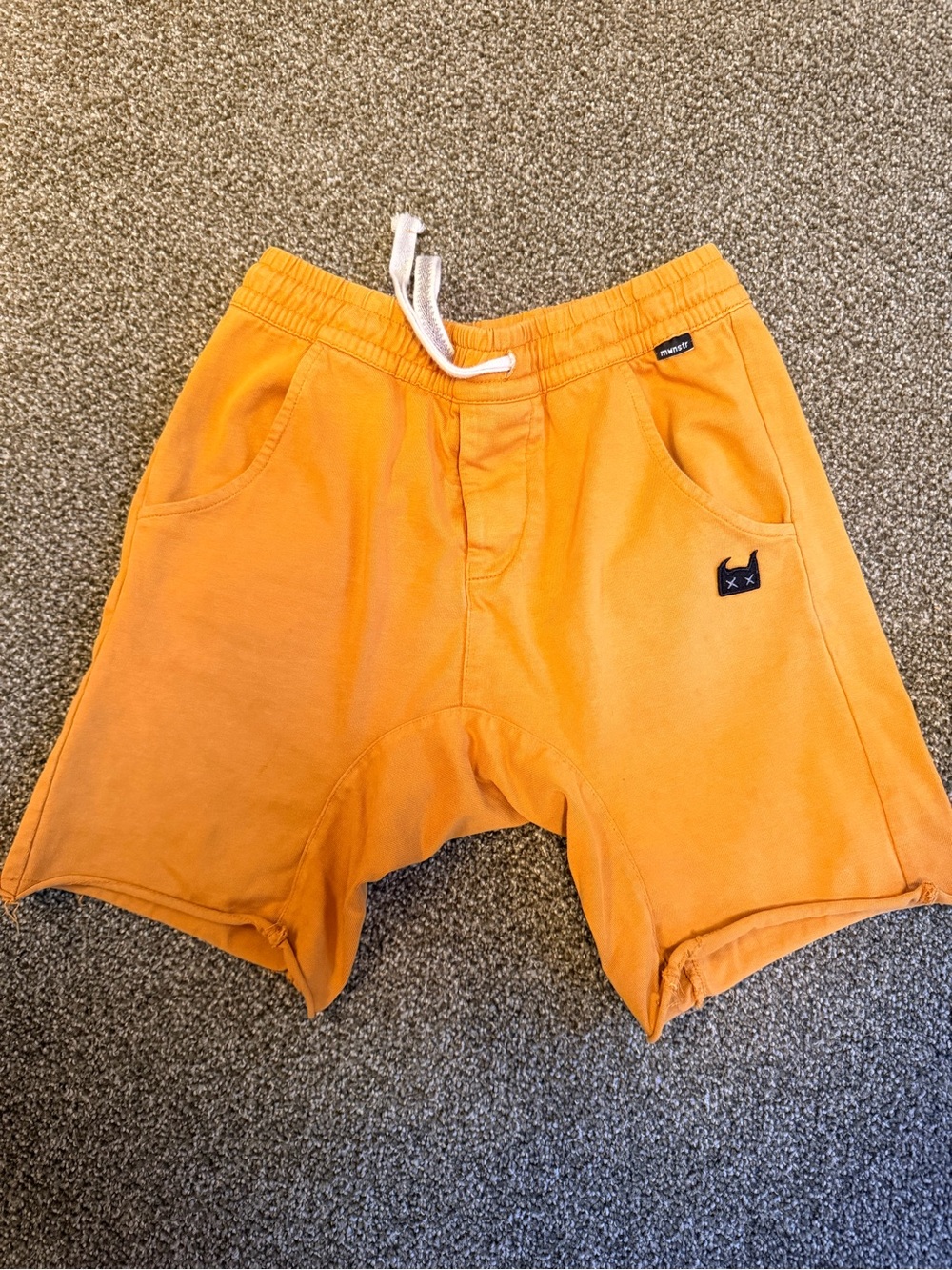Munster Orange Boys' Drawstring Casual Shorts